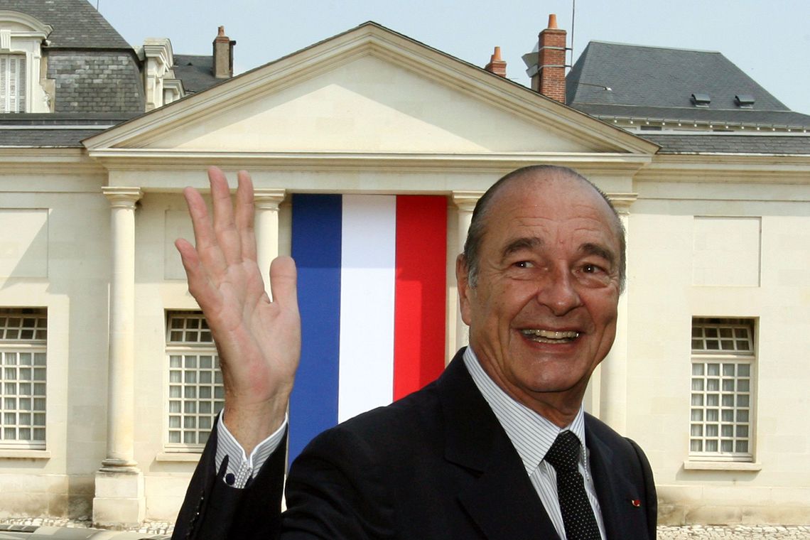 Ex-presidente francês Jacques Chirac,